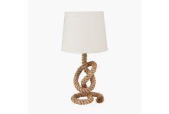 Martindale Rope Knot & Jute Table Lamp