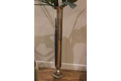 Silver Slim Trumpet Vase Large - Clearance