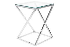 Side Table Cristallo Chrome - Clearance