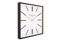Garrick Wall Clock White 24"