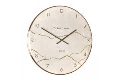 26" Oyster Wall Clock Stone
