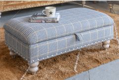 Cordelia - Legged Storage Ottoman (D Fabric)