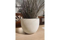 Deco Pot Honey White - Clearance