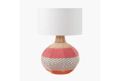 Brera Rattan Large Table Lamp Pimento