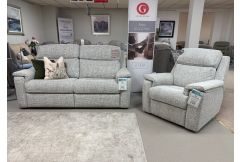 Ellis by G-Plan - Large Sofa & Power Recliner Armchair - Clearance