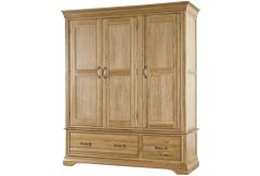 Finchingfield - Triple Wardrobe with Drawers