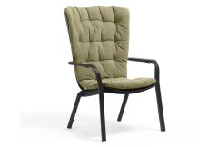 Folio - Recliner Armchair in Anthracite Grey/Felce Green - FURTHER REDUCED!