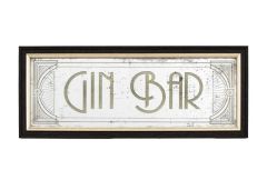 Gin Bar Mirror