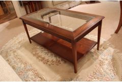 Hepplewhite - Rectangle Glass Coffee Table 