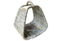 Log Holder Basket with Handle