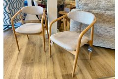 Isabelle - 2 x Dining Chairs - Clearance