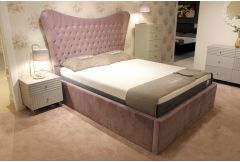 Keziah - King Size Ottoman Base & Headboard - Clearance