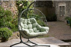 Lyon - Double Hanging Chair in Moss Green - Stock Coming Soon!