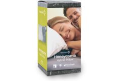 Honeycomb Hybrid Slim Pillow 