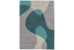 Matrix Rug - Arc Teal