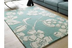 Matrix Rug - Devore Blue