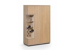 Napoli - Bar Cabinet Wooden Plinth