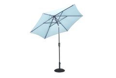 Riviera - 2.5m Deluxe Crank Parasol in Duck Egg Blue