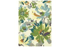 Reef Rug - Floral Green Multi