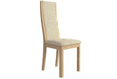 Salcombe - High Back Chair Natural Fabric