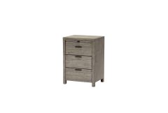 Tehama - 3 Drawer Bedside