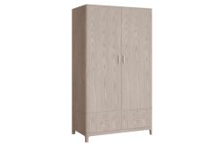 Zuri - 2 Door 2 Drawer Wardrobe