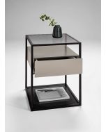 Tribeca - Lamp Table with Shelf
