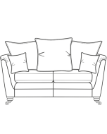 Dalston - 2 Seat Sofa Pillow Back