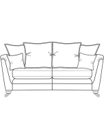 Dalston - 3 Seat Sofa Pillow Back