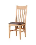 Modena - Dining Chair with Leather Seat