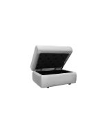 Ellis - Leather Storage Footstool