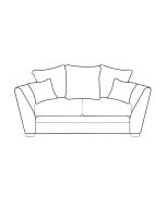 Remy - 2 Seat Sofa Pillow Back