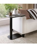 Rochester - Adjustable Sofa Table - Grey Sintered Stone